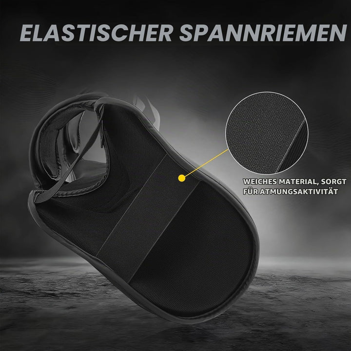 FIVING MMA Kampfsport Schienbeinschützer – gepolsterte, verstellbare Thai Boxschienbeinschützer, mit