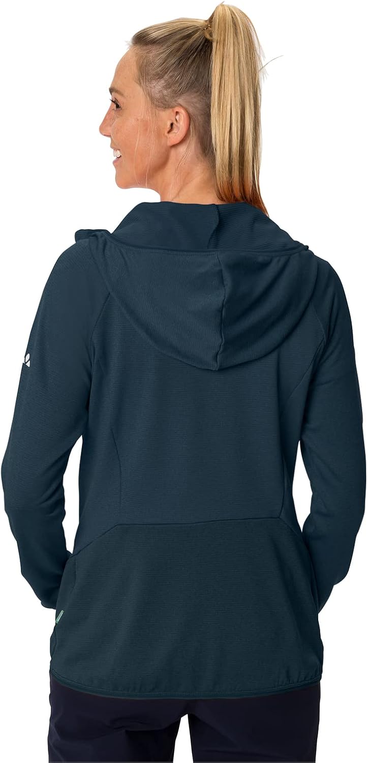 VAUDE Damen Women's Tekoa Fleece Jacket Ii Jacke 46 Dark Sea, 46 Dark Sea