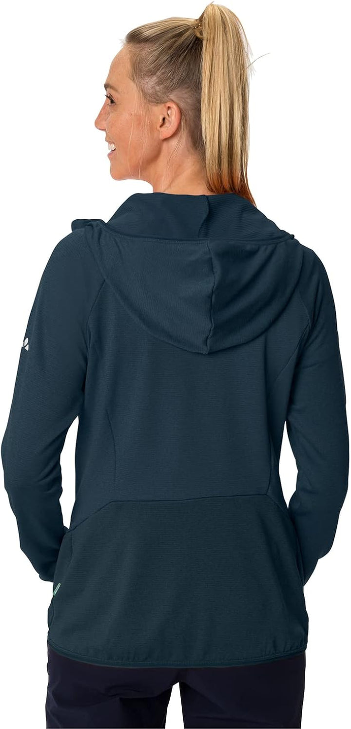 VAUDE Damen Women's Tekoa Fleece Jacket Ii Jacke 46 Dark Sea, 46 Dark Sea