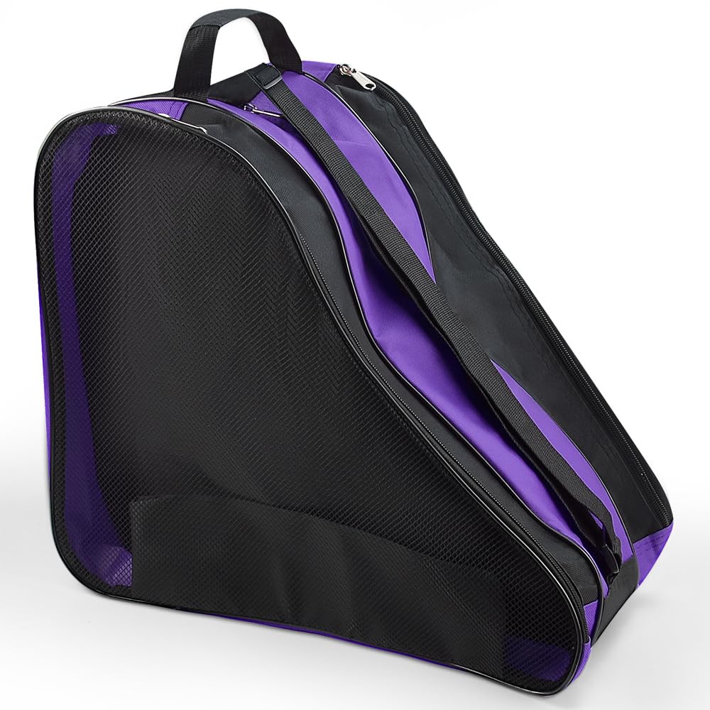 Tasche Erwachsene Rollschuhetasche Ice Skate Eishockey Bag Skischuhtasche mit Verstellbar Tragerieme