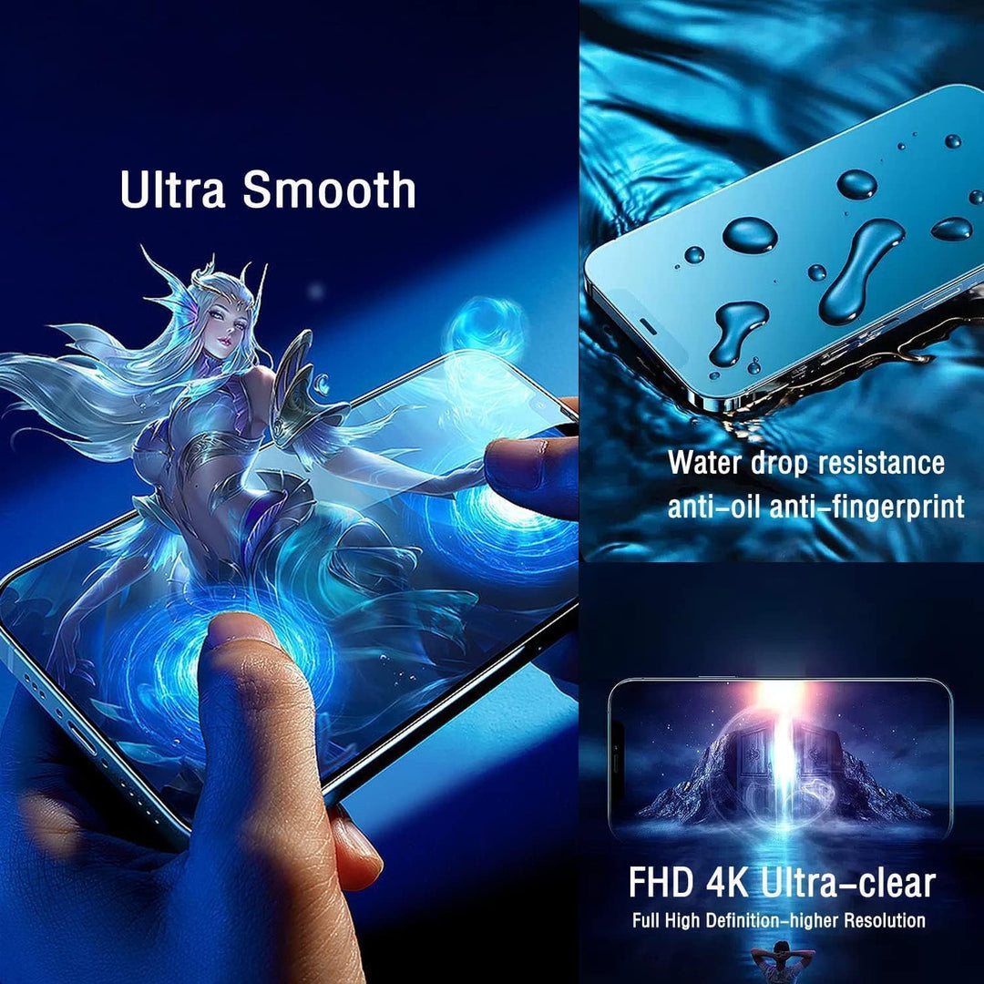 Dinow für iPhone 12/12 Pro Display OLED 6,1" für iPhone 12/12 Pro Display Reparaturset, für iPhone 1