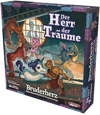 ZMan, Der Herr der Träume – Bruderherz, Erweiterung, Familienspiel, Brettspiel, 2-4 Spieler, Ab 8+ J