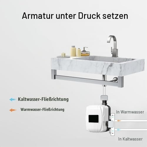 DC24V 180W Druckerhöhungspumpe, Wasserdruckerhöhungs-Transferpumpe für Küchenspüle, Dusche