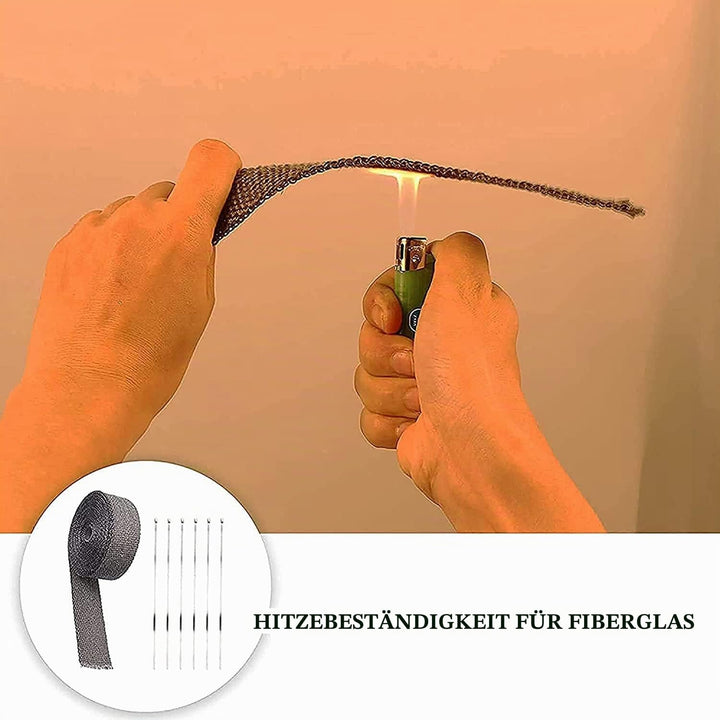 Hitzeschutzband Auspuff, Foneso 10M Hitzeschutzband, Schwarz Hitzeschutzband mit 10 Kabelbinder Edel