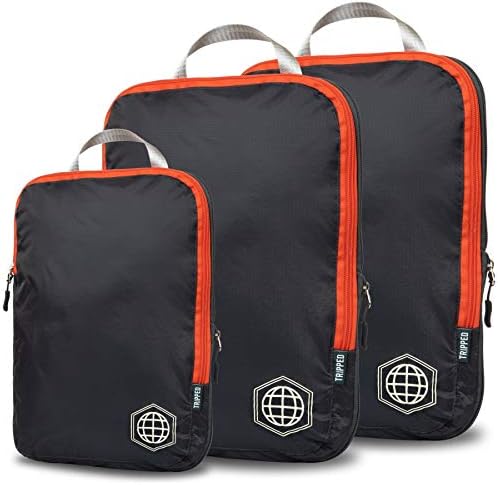TRIPPED Travel Gear Kompression Verpackung Würfel Set für Carryon Travel-leicht dauerhaft Veranstalt