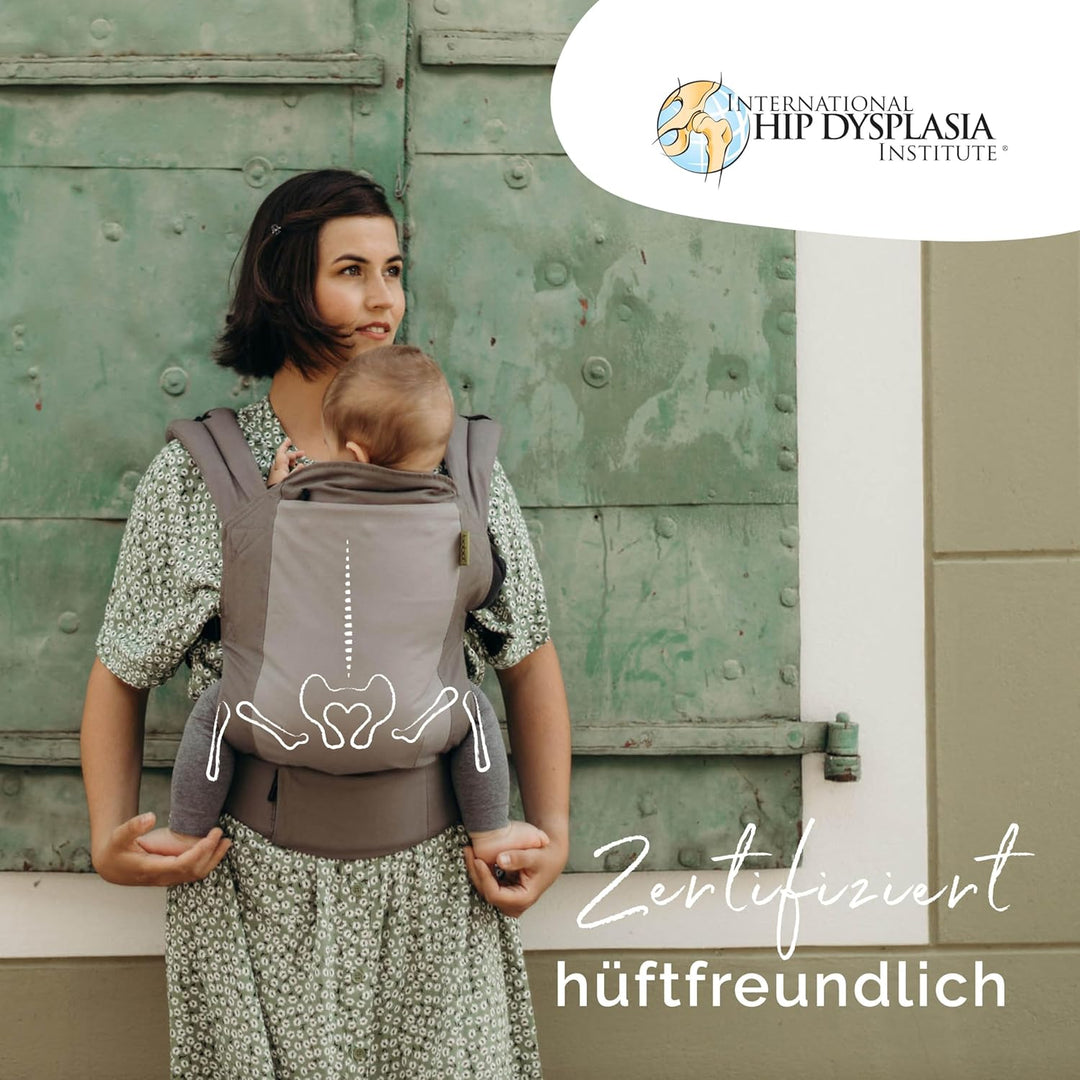 Boba Babytrage Classic Carrier Dusk - Babytragetasche im Rucksack Stil – Tragen Sie Ihr Kind auf dem