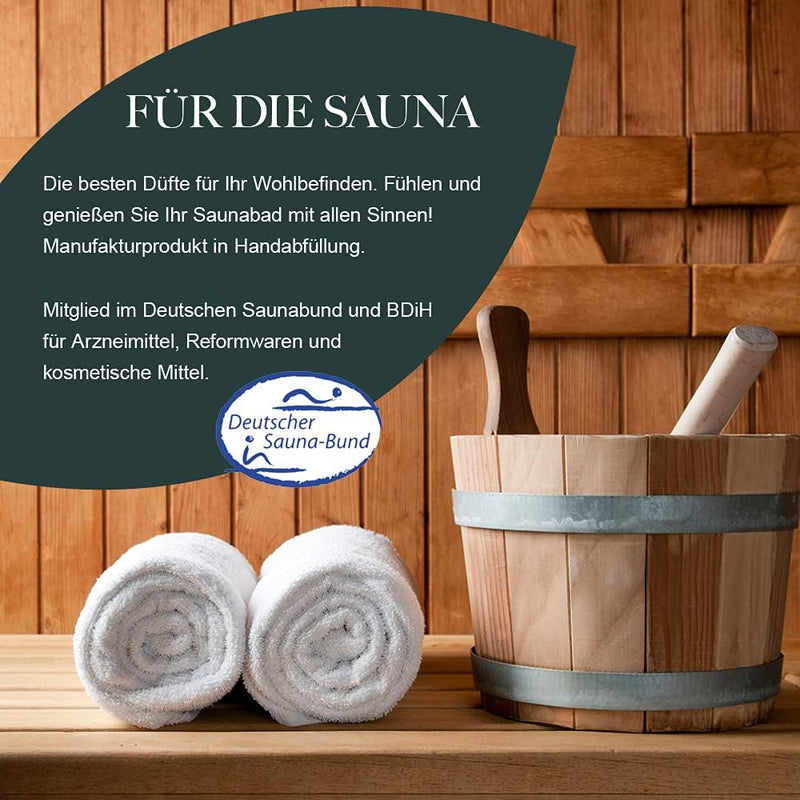 Saunabedarf Schneider - Sauna-Set für Geniesser - 250 ml Aufguss, 300 g Saunasalz, 250 g Sauna-Honig