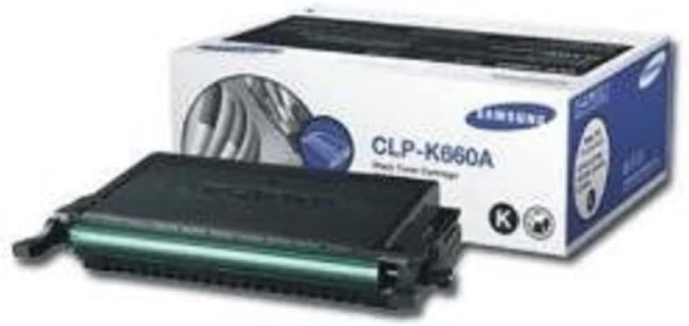 Samsung CLP-K660A/ELS Original Toner (Kompatibel mit: CLP-610/CLP-660/CLX-6200/6210/6240 Series) sch