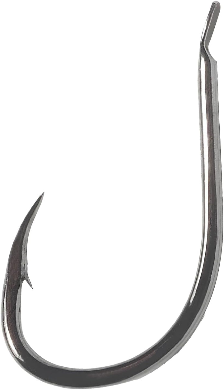 VMC 7005 Feeder Haken gebunden 50cm Vorfach - Extra starke Vorfachhaken aus Carbonstahl für Feederan