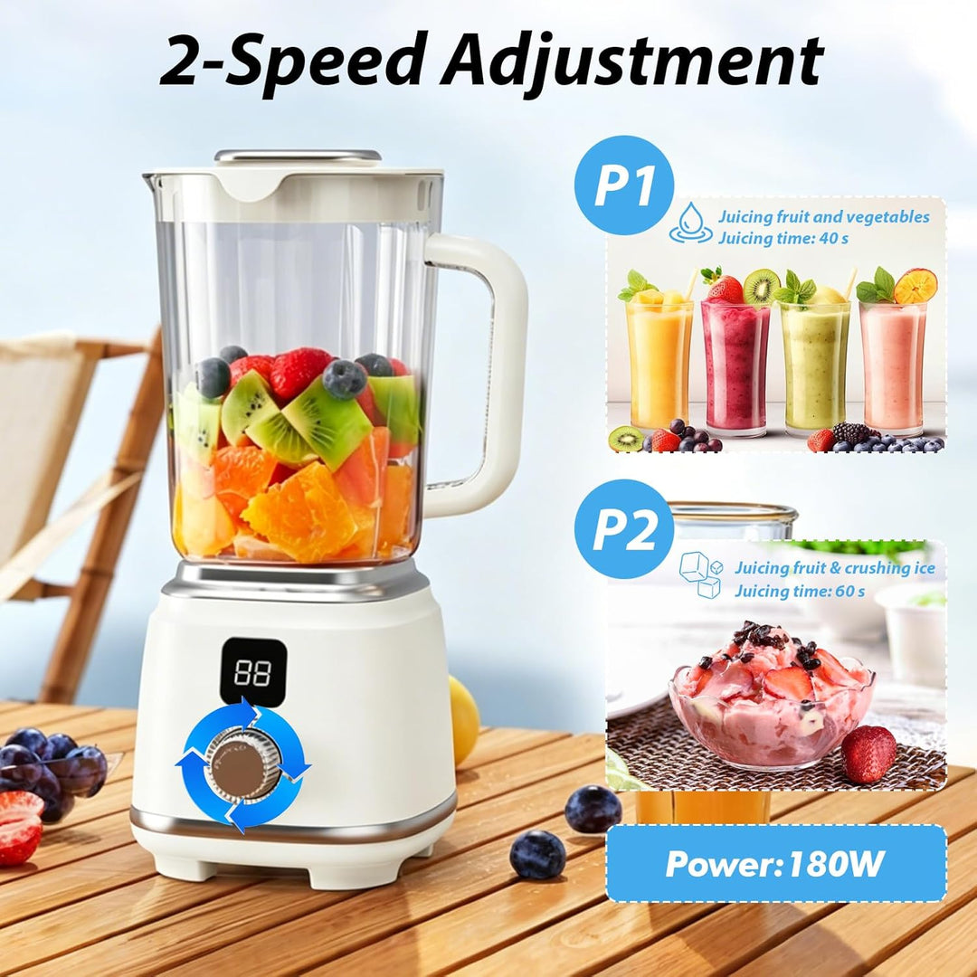 Tragbarer Mini Mixer Smoothie Maker to go 600 ml aufladbarer Personal Blender mit 10 Edelstahlklinge