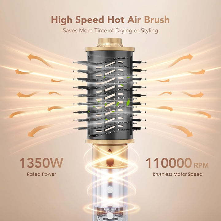 Bürstenloser Motor Negativ Ionen Hairstyler mit 1350W Haartrockner