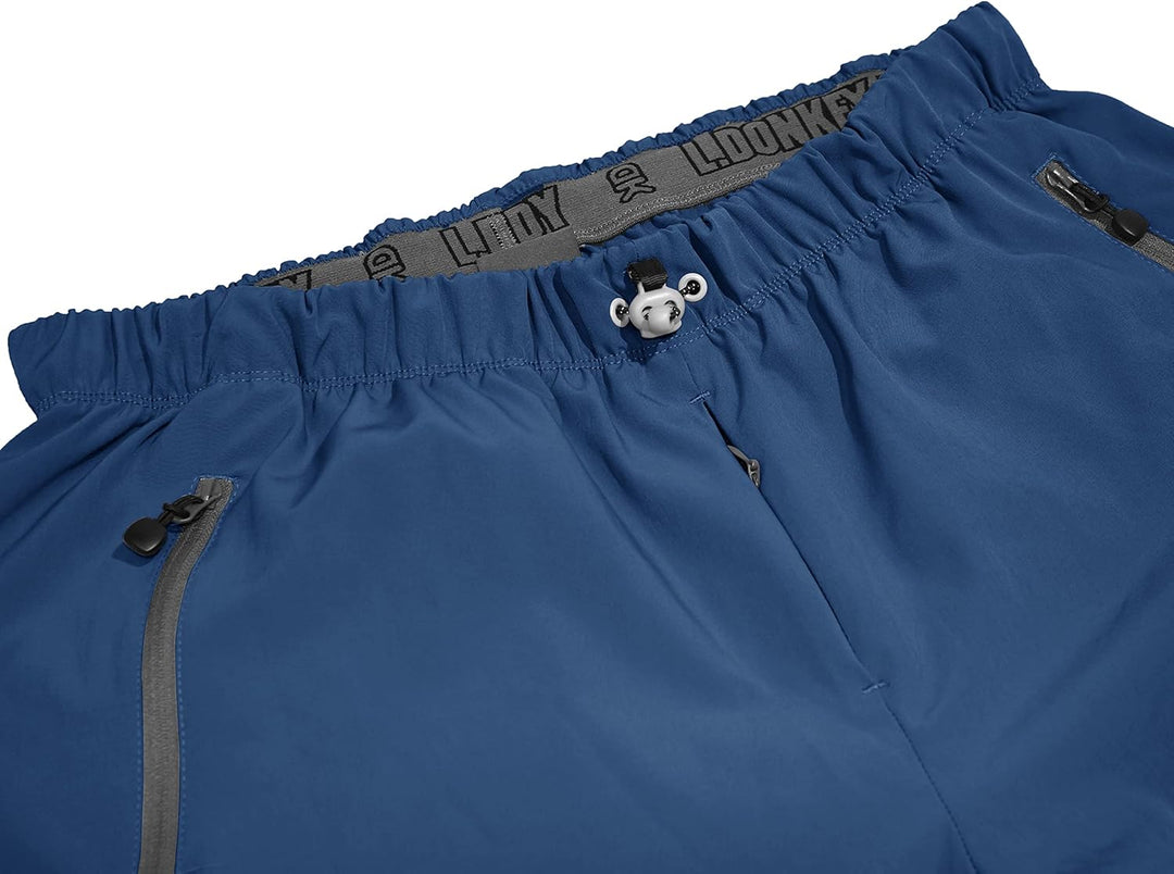 Little Donkey Andy Herren 3/4 Capri Trekkinghose Schnelltrocknend Shorts Leichte Atmungsaktiv Kurze