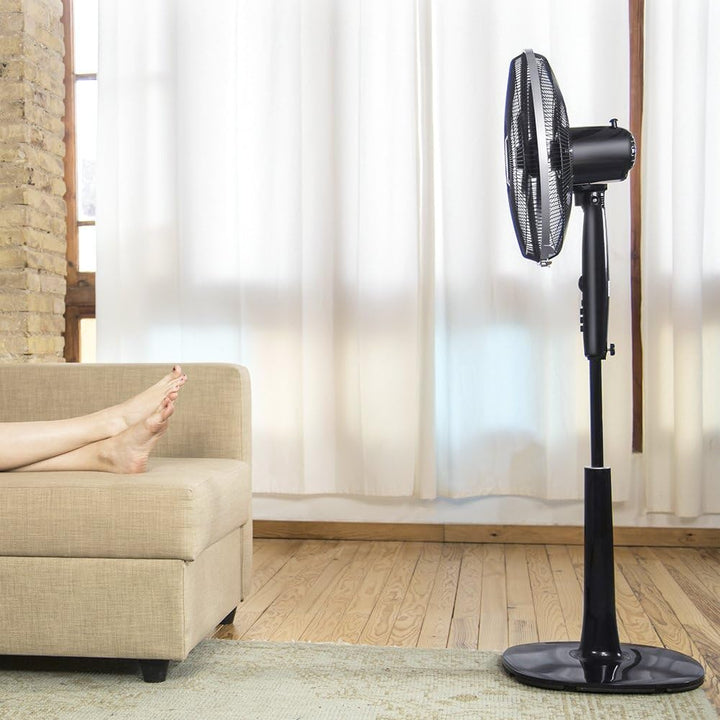 Cecotec Standventilator EnergySilence 1020 Extreme Flow. 16" mit 60 W und 3 Geschwindigkeiten, Timer