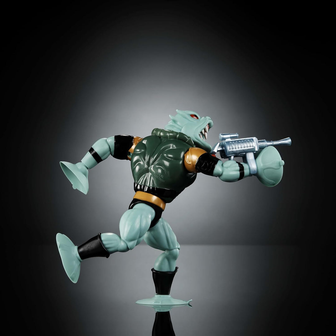 Masters of the Universe Origins Actionfigur Leech aus der Cartoon-Kollektion, ca. 14 cm gross, Saugm