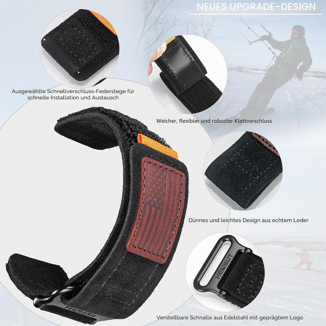 Schnellverschluss-Armband für Samsung Galaxy Watch 6/5/5 Pro/4/3/Gear S3/S2/Active 2 Armband für Ama