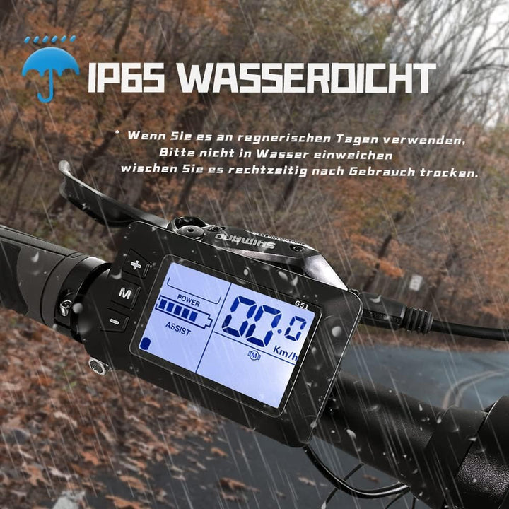 Kunray 24-48V 350W Brushless Motor Controller Mit LCD Anzeige Dualmodus Ebike Controller 24V 17 Ampe
