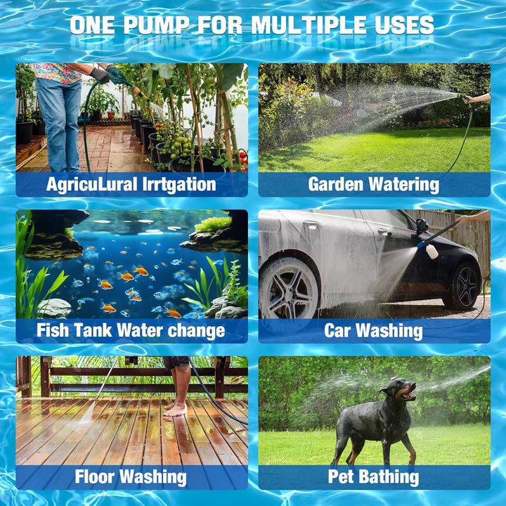 Tauchpumpe für Milwaukee Akku 18V M18 Schmutzwasserpumpe Wasserpumpe Flachwasserpumpe Saugpumpe Absa