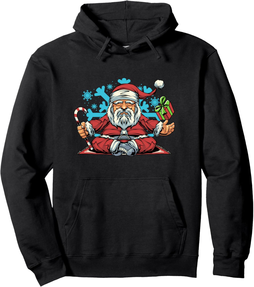 Weihnachtsmann für Yoga Pullover Hoodie