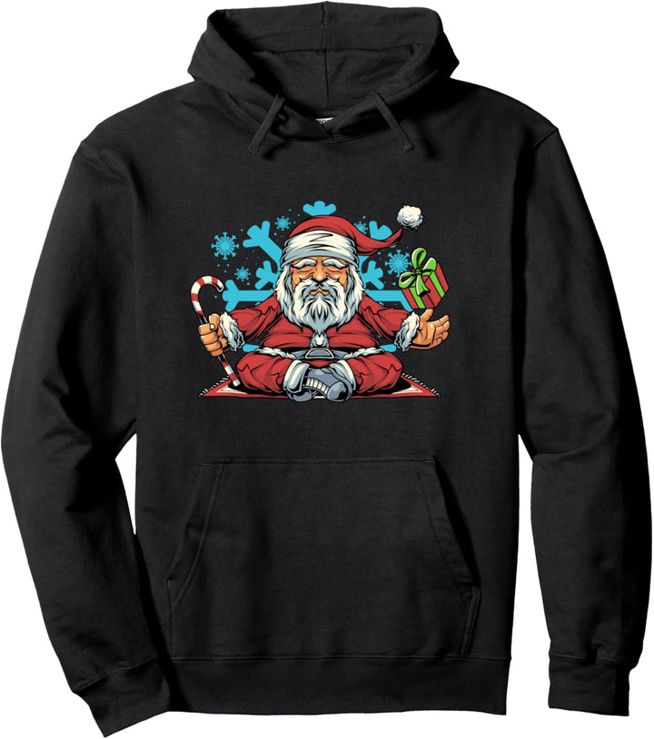 Weihnachtsmann für Yoga Pullover Hoodie