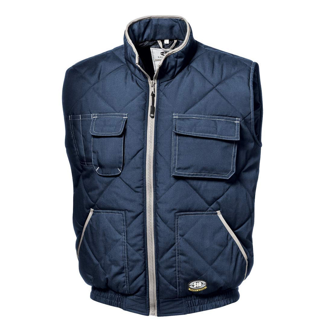 Sir Safety System MC4416Q5L "Darwin" Weste, Blau, Grösse L, L