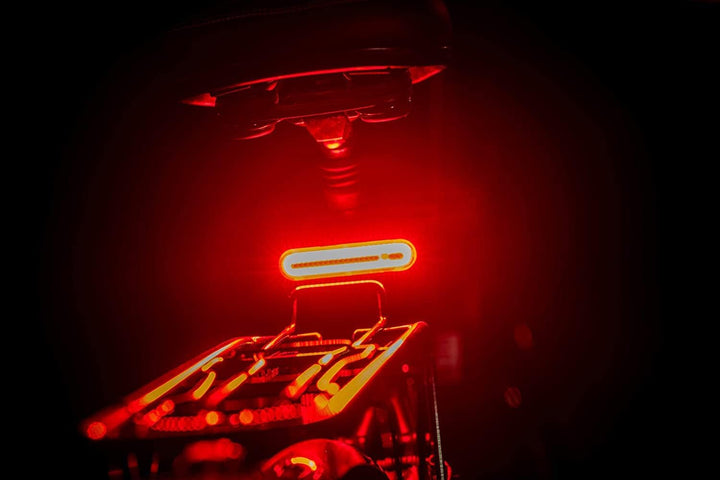 FISCHER Fahrrad-Beleuchtungsset, Front- und Rückleuchte, mit Akku, USB-Ladefunktion und Leuchtfunkti