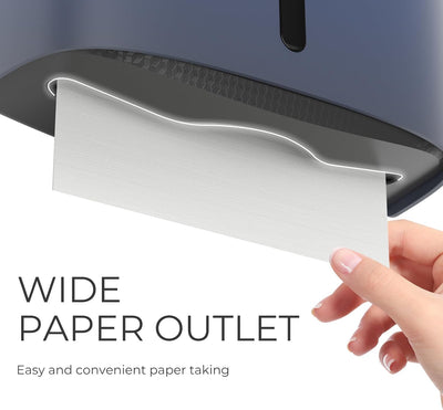 PLUSSEN Papierhandtuchspender, Handtuchspender für das Badezimmer, an der Wand, Z gefaltete Serviett