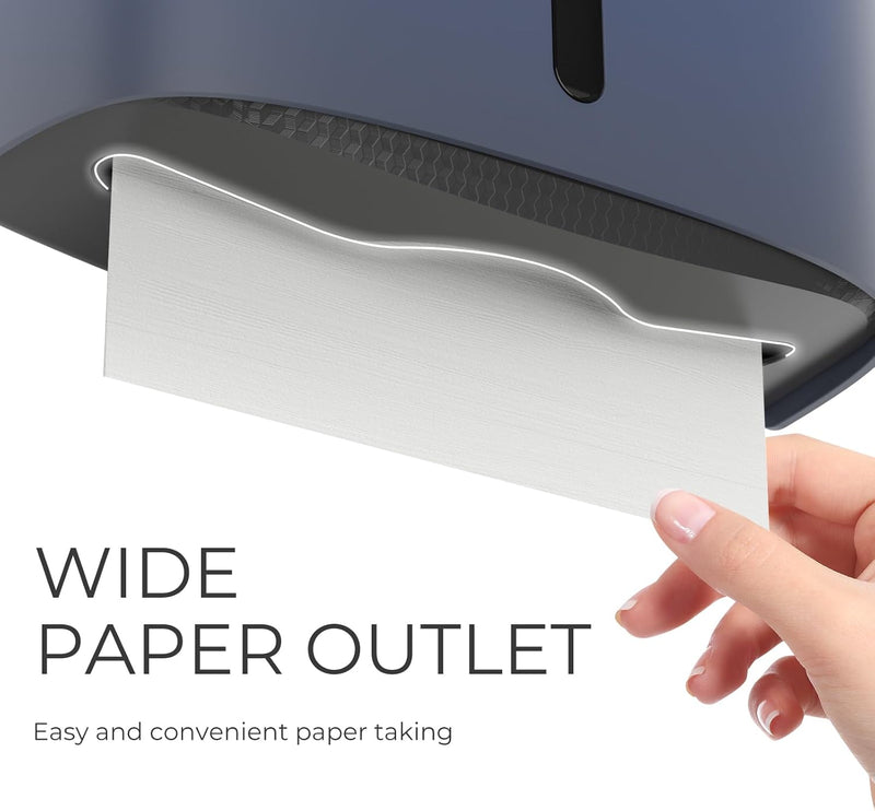 PLUSSEN Papierhandtuchspender, Handtuchspender für das Badezimmer, an der Wand, Z gefaltete Serviett