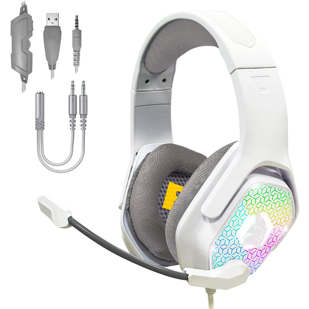 EMPIRE GAMING H-3 RGB Gamer Kopfhörer für PS5, PS4, Xbox One/Series, Switch, PC, Mac, Smartphones, T