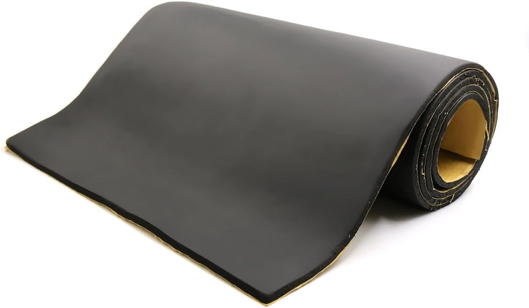 sourcing map 10mm Dämmschaummatte Auto Schallschutzmatte Dämmung Isolierung Schallschutz selbstklebe