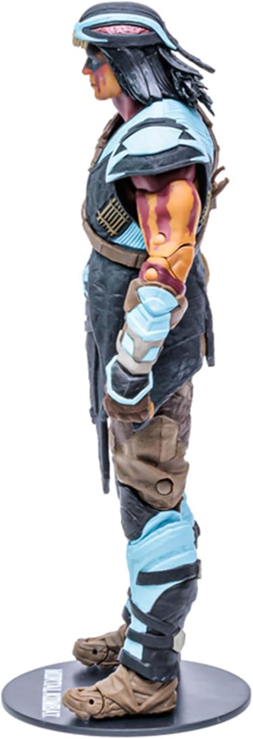 McFarlane Mortal Kombat Actionfigur Nightwolf 18 cm, Mehrfarbig Modern, Modern