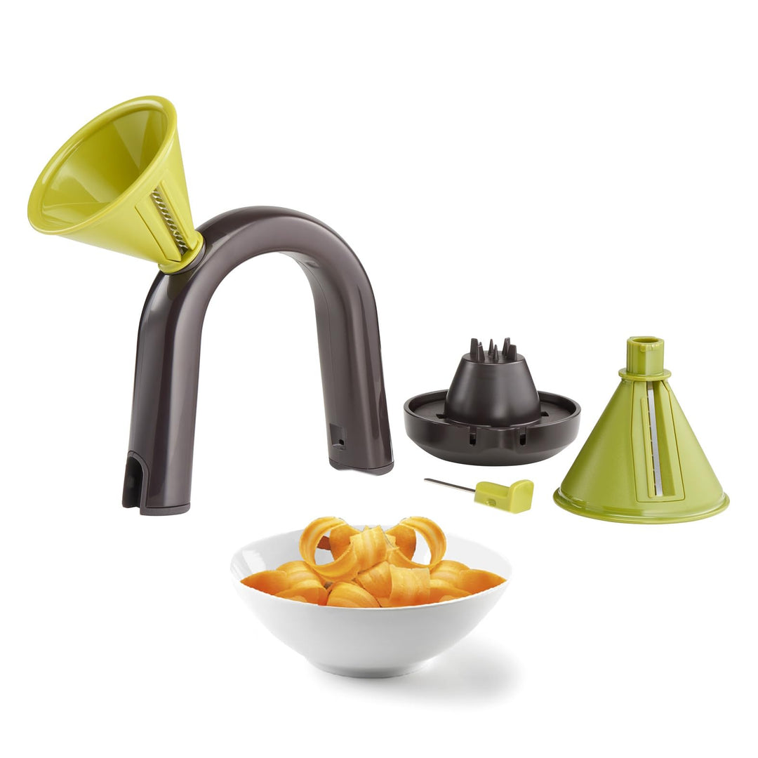 TEFAL Ingenio Spiralschneider, einfache Anwendung, Reinigung und Aufbewahrung, Zubereitung von frisc