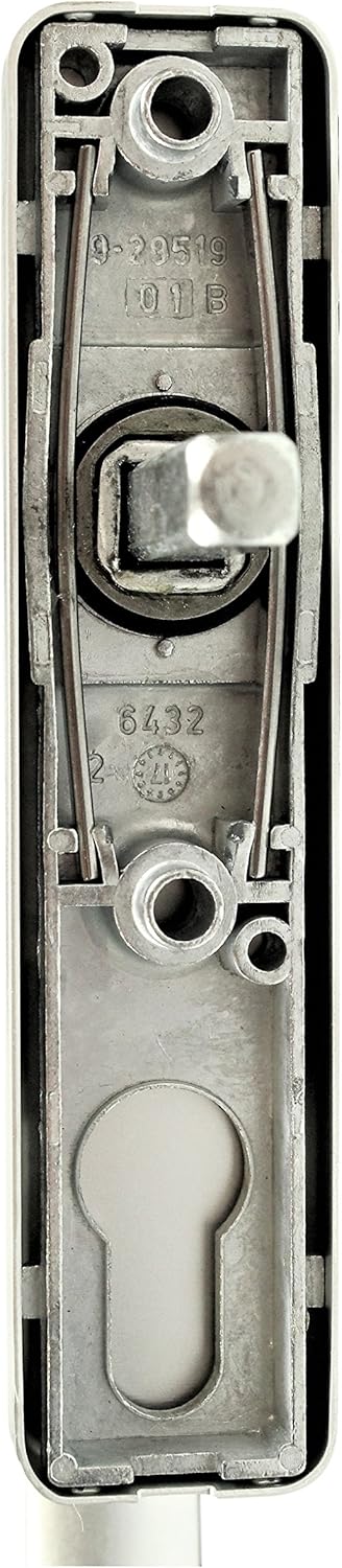 SN-TEC GU Schiebetür Drehgriff DIRIGENT 934/937 (9-29519 01B) mit Unterbau 6432, Links und Rechts ve