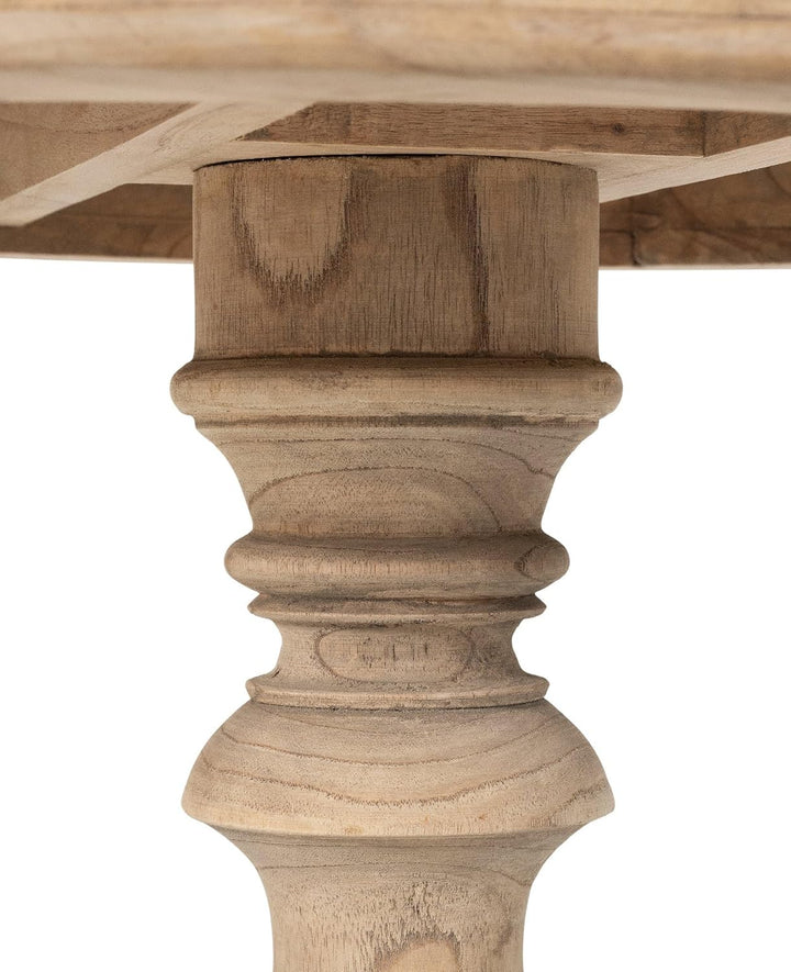 CLP Beistelltisch Wiva rund Holz, Holztisch 50cm Durchmesser für Wohnzimmer und Esszimmer, aus hochw