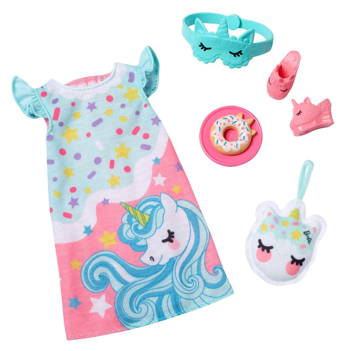 Barbie Kleidung, Vorschulspielzeug, Mein erstes Modepaket, Pyjamas und Hausschuhe, einfaches Verklei