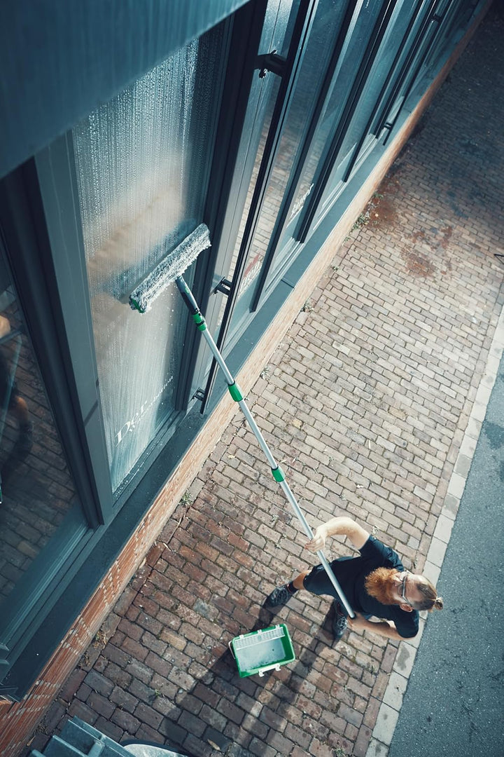 UNGER Teleskopstange OptiLoc (Länge 3,00 m 2-teilig, Verlängerung aus eloxiertem Aluminium, mit Sich