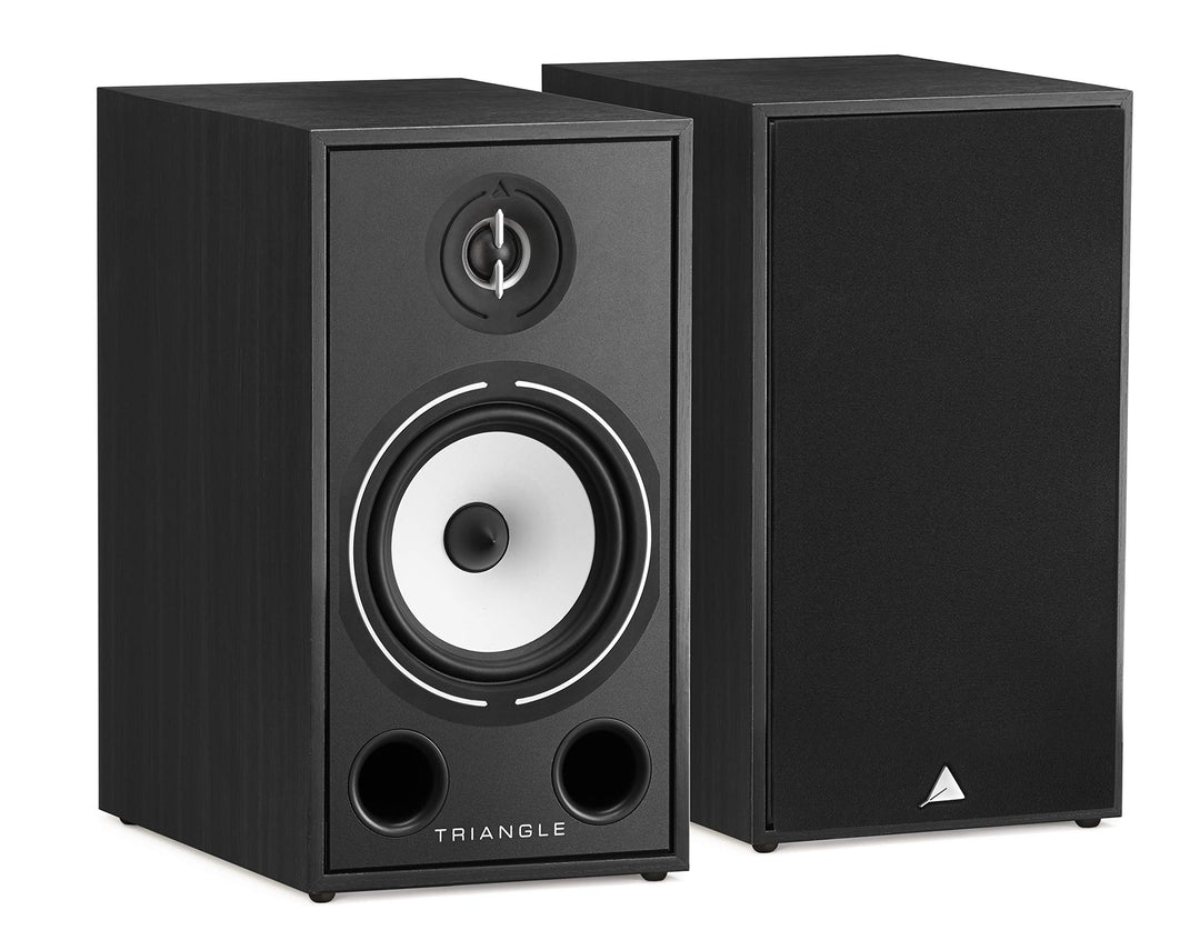 Triangle Borea BR03 - Hi-Fi Regallautsprecher (Schwarz), schwarz