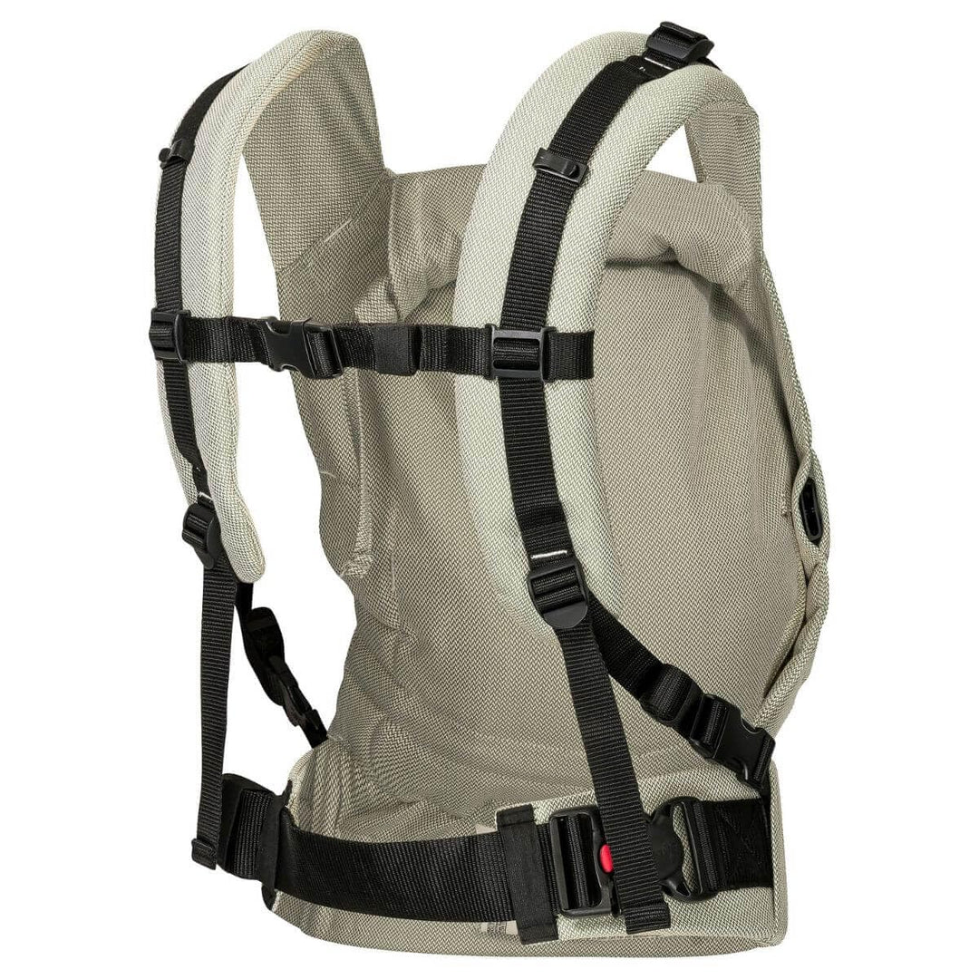 Hoppediz Buckle - 4-in-1 Babytrage für Neugeborene ab Geburt - Fullbuckle Tragehilfe mit 2 Schnallen