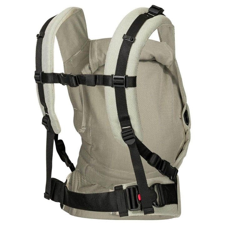 Hoppediz Buckle - 4-in-1 Babytrage für Neugeborene ab Geburt - Fullbuckle Tragehilfe mit 2 Schnallen