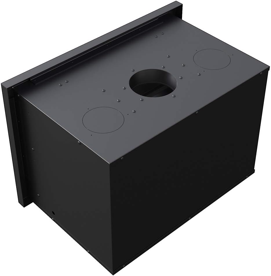 KRATKI Kaminofeneinsatz Arke, geschlossene Kassette | Gewicht 110 kg, Masse in cm: H52 x B76 x T47 |