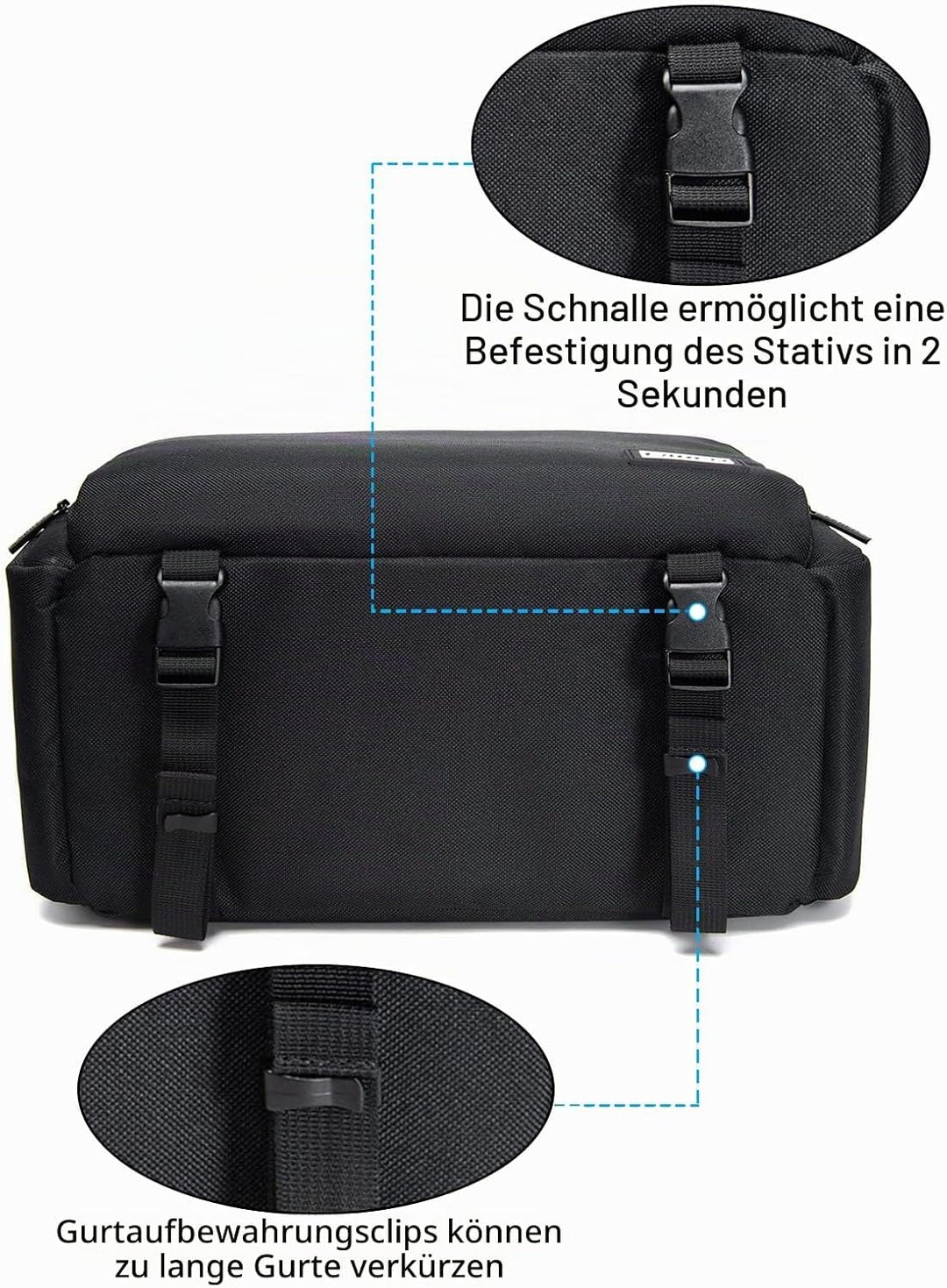 CADeN Umhängetasche, kompakte Kameratasche, kompatibel mit Nikon, Canon, Sony SLR/DSLR spiegellosen