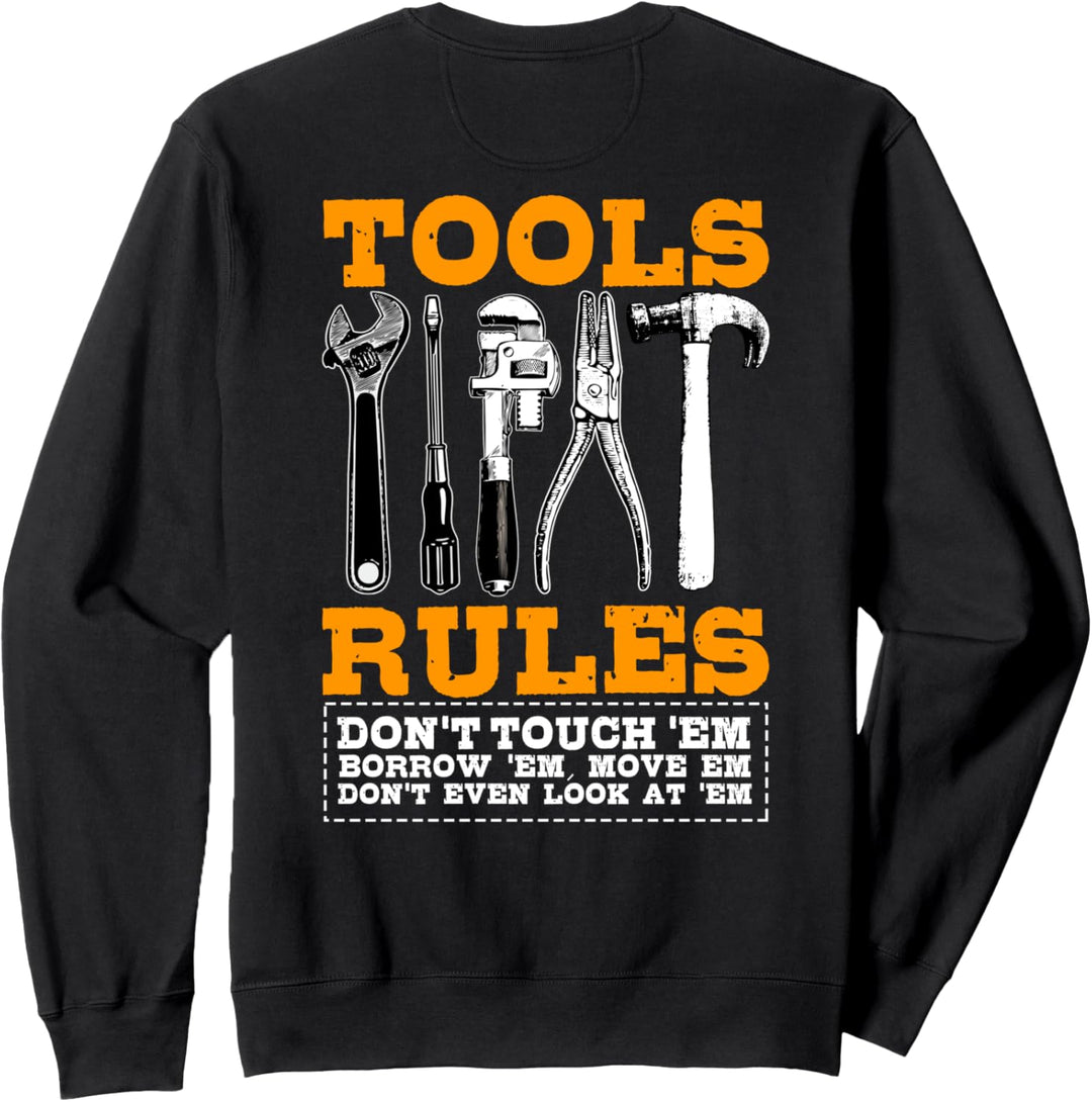 Handwerker Geschenke Design auf der Rückseite der Kleidung Sweatshirt