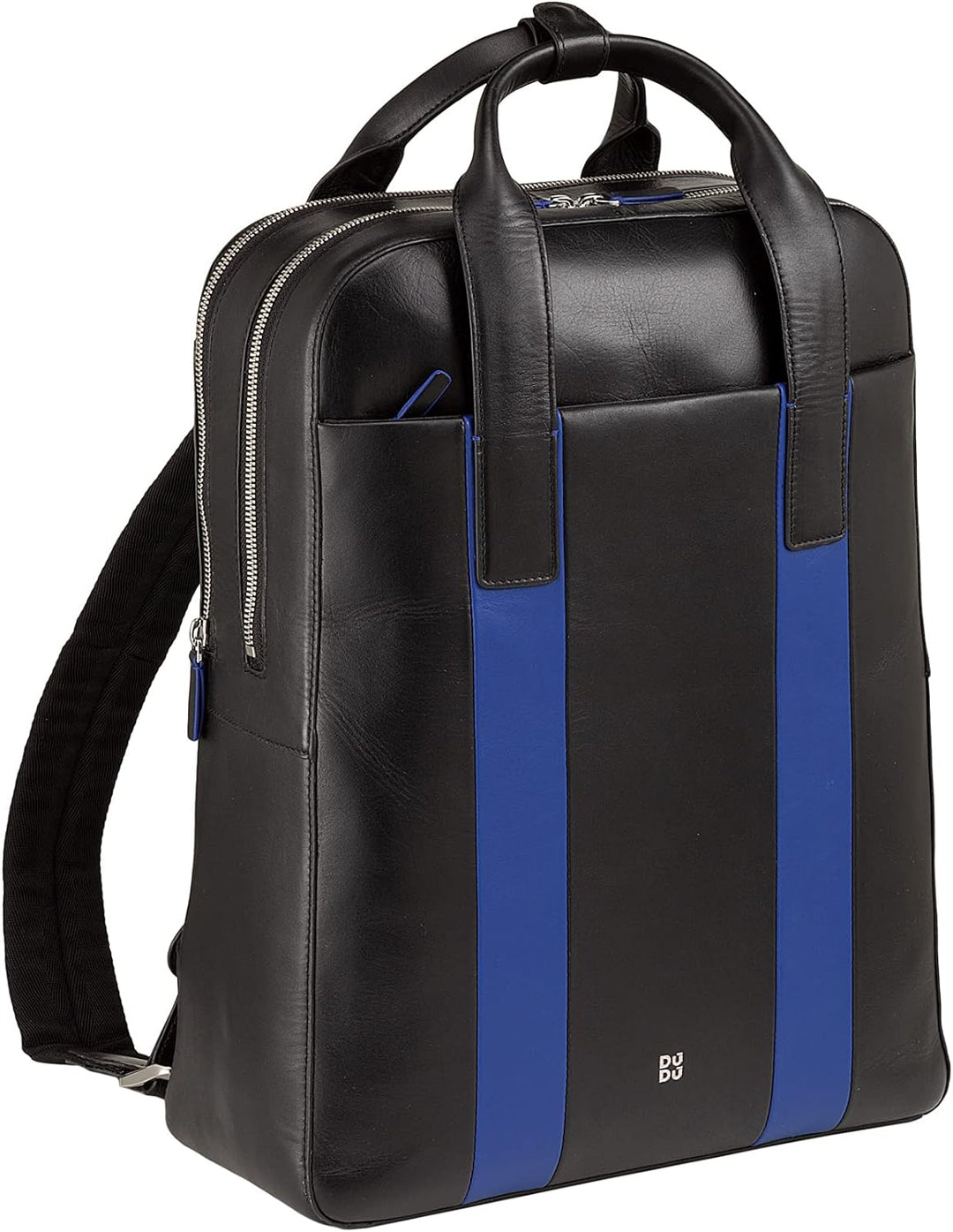 DUDU Herrenrucksack aus Leder, Laptoprucksack bis zu 16 Zoll, Tabletrucksack, Rucksack für die Reise