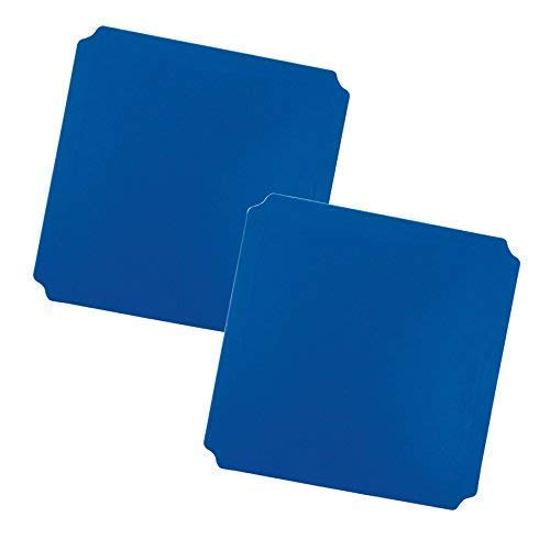 move and stic 2er Set Platte blau 40x40 cm