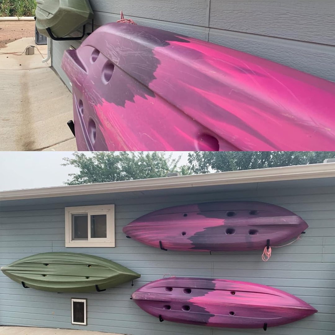 Vlio Wandhaken Garage Schwerlast-Gerätehalter Leiter Haken, Storage Hanger Organizer für Kajaks Leit