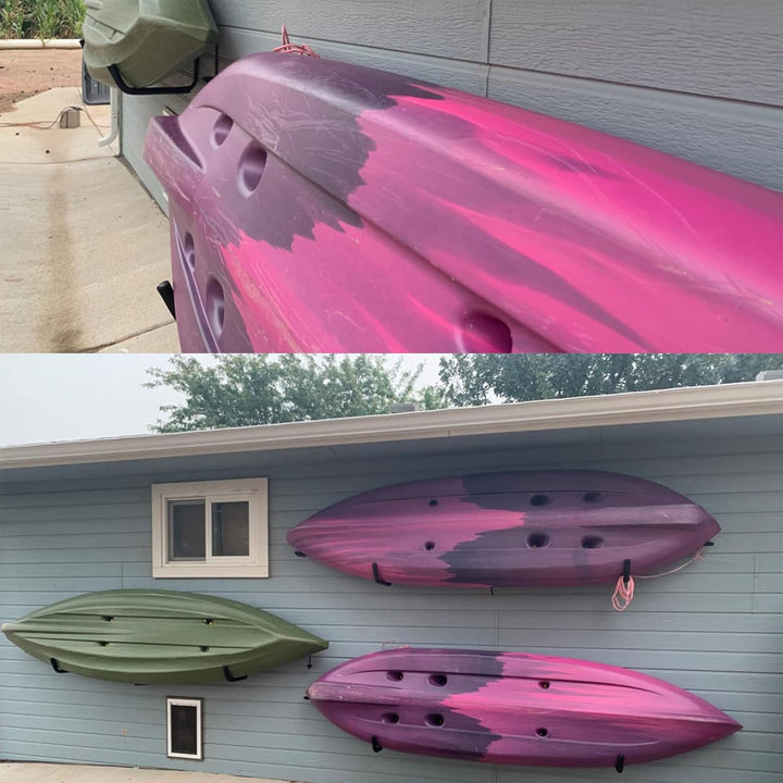 Vlio Wandhaken Garage Schwerlast-Gerätehalter Leiter Haken, Storage Hanger Organizer für Kajaks Leit