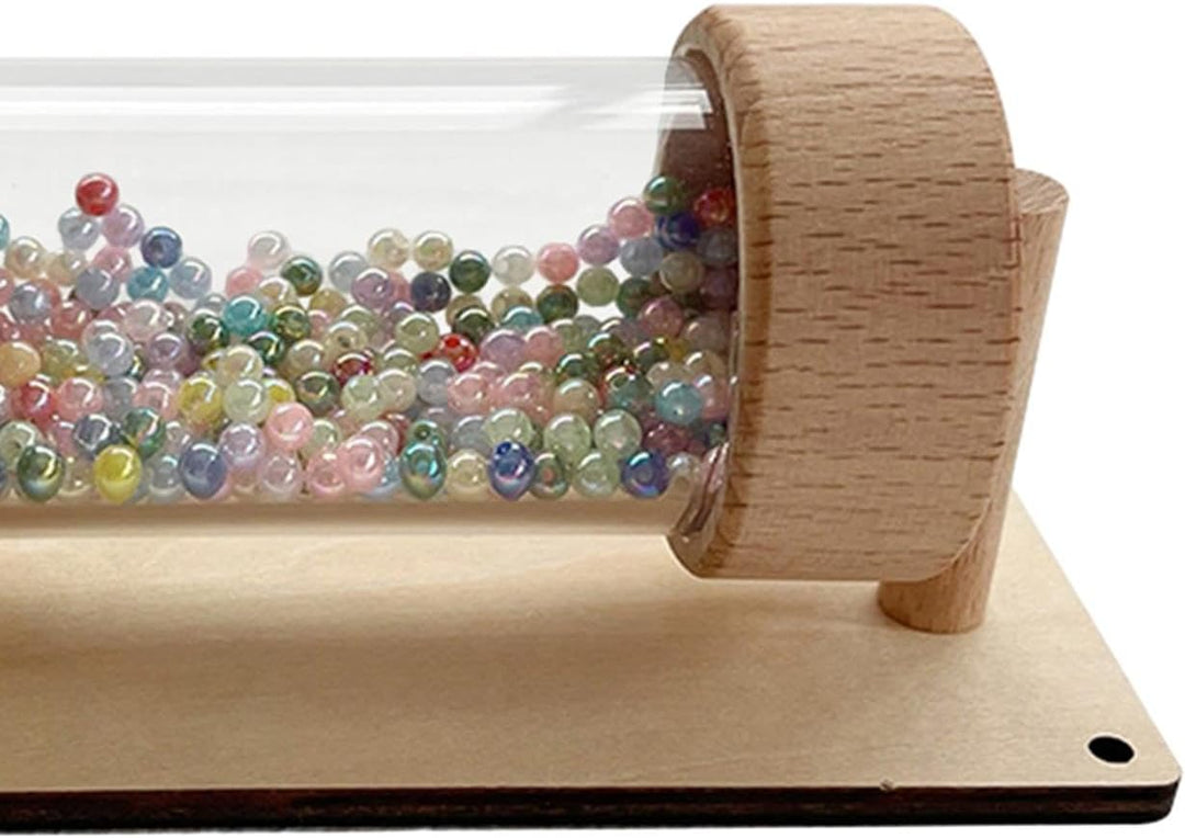 Holz Montessori Busy Board DIY Teile, Simulation Pipe Tubes, Rainmaker Sound DIY Material, Wooden To