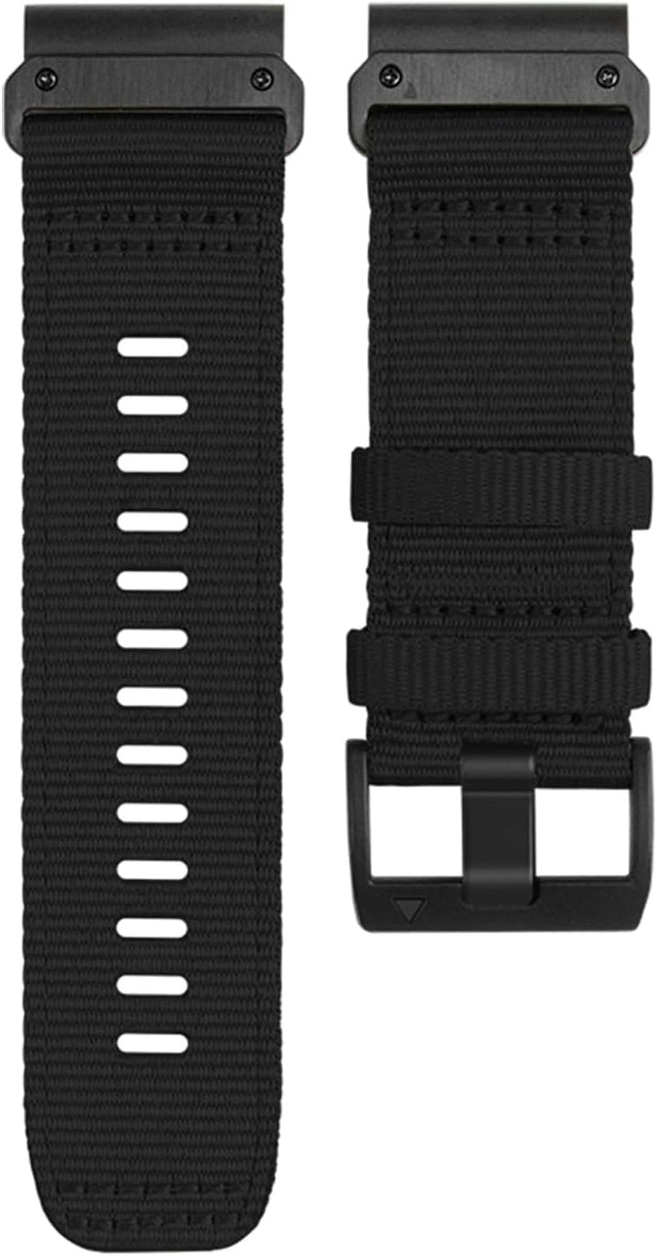YOOSIDE Verbessert QuickFit 26mm Nylon Armband für Garmin Fenix 8 51mm / epix Pro 51mm/ Enduro/Fenix