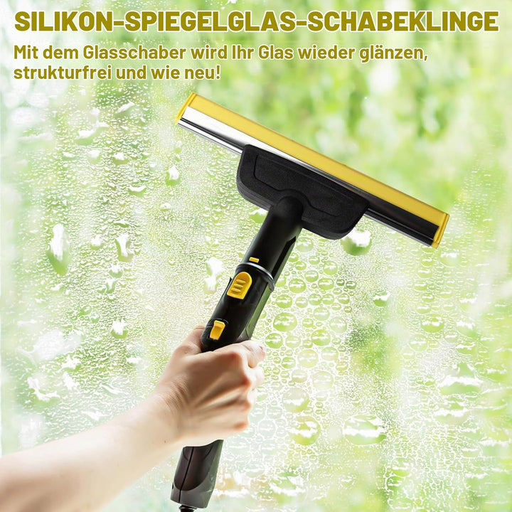 Fensterdüse für Kärcher Dampfreiniger, Dampfreiniger Zubehör für Kärcher SC1 SC2 SC3 SC4 SC5 SC7, Fe