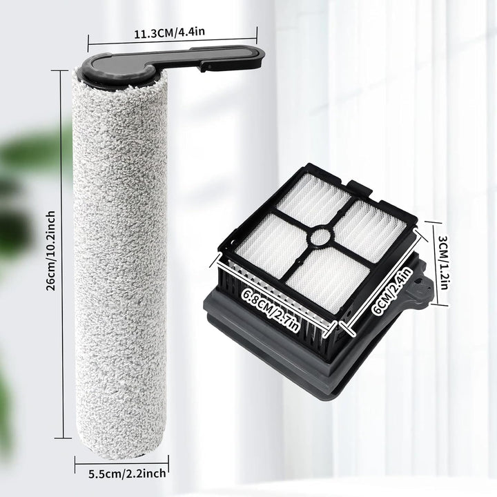 Walzenbürste Zubehör für Tineco Floor One S7 Combo / S7 Flashdry/Switch S7 Nass- und Trockensauger E