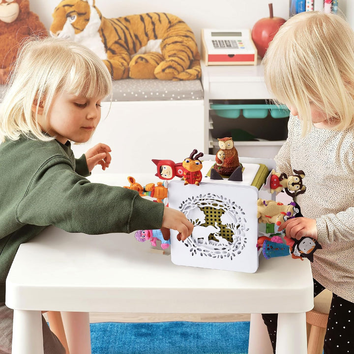 Metall Tonie Regal vollständig magnetisches Toniebox Regal Tonie aufbewahrung für bis zu 25-40 Figur
